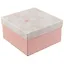 Коробка для подарка «Розовый мрамор» большая — 249387 — 1