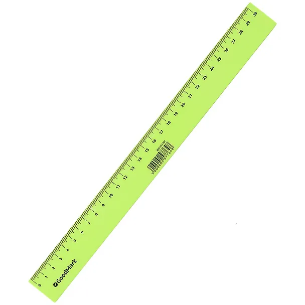 Линейка 30 см, пластиковая «Neon», GoodMark 257764 — 1