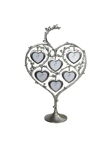 Набор из 7-ми фоторамок (4х5см) со стразами Дерево (46043) (h-32см)