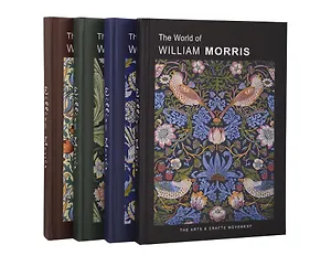 Книга для записей 250*190 120л лин. "У.Моррис" тверд.обл., ассорти