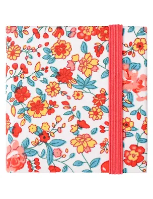 Скетчбук 60*60 20л "Красные цветы", 300г/м2, тв. обл., резинка 3158109