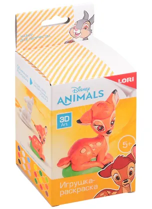 Набор для творчества LORI Игрушка-раскраска Disney Бемби 2842727