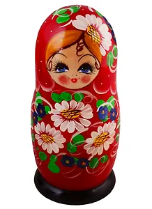 Матрешка 5 в 1 большая (Цветы, Эскиз 05, Ромашки) (М05160305 )
