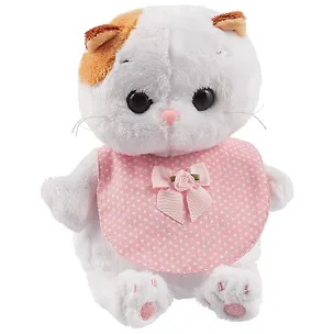 Игрушка мягкая Budi Basa, Ли-Ли BABY в розовом слюнявчике 20 см LB-002 2579011