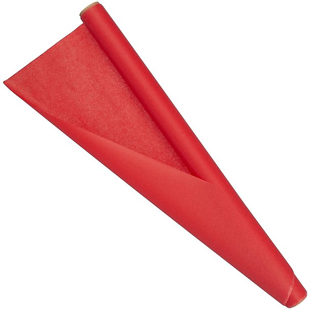 Бумага шелковая 50*500см 20г/м2 красн., рулон, Canson 224301 — 1
