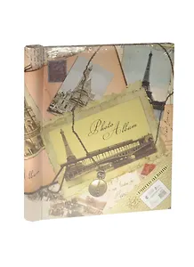 ФА Феникс Презент Фотоальбом 20л 24*29см Парижские открытки листы с клеевым покрыт. и пленкой П