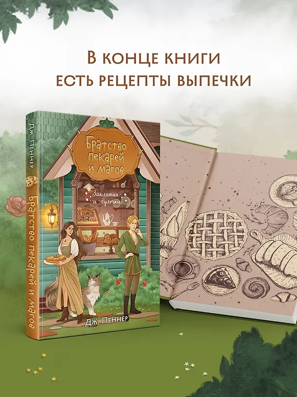 Книга Комплект из 2-х книг с подарком (Убийство у алтаря. Братство пекарей и магов) (Вероника Хэли, Дж. Пеннер) — 8