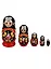 Матрешка 5 предм. "Узор", арт. С-6 (170) — 2660365 — 2