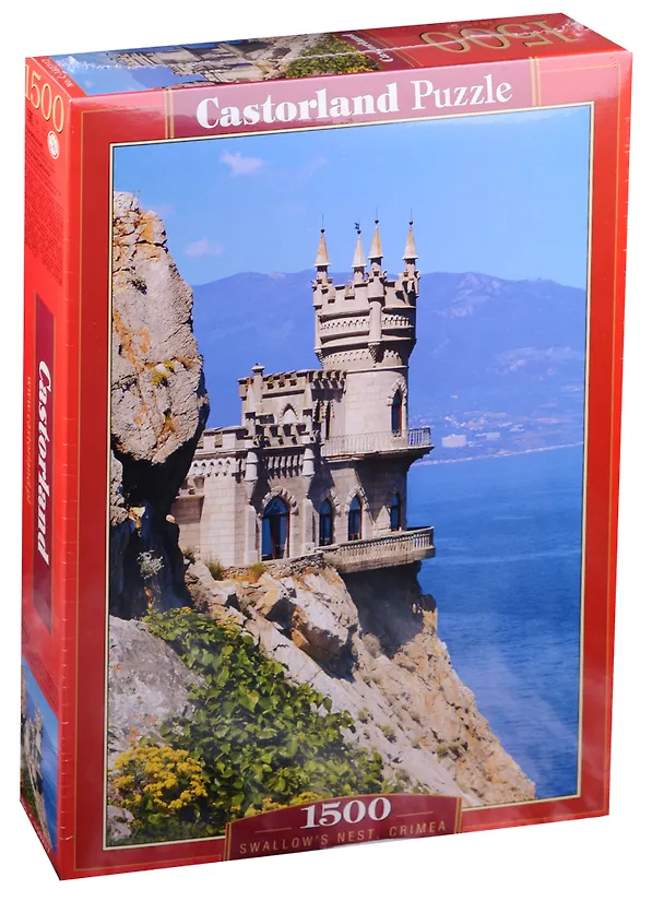Пазл 1500 Гнезо ласточки Крым (68х47) (C-150717) (Castorland Puzzle) 2585671 — 3