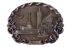 Магнит металл Коллаж (Сочи) (027-8ATN-135K12)