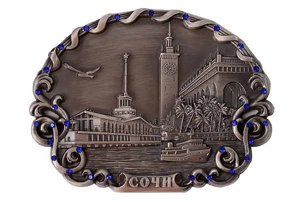 Магнит металл Коллаж (Сочи) (027-8ATN-135K12) 3133802 — 1