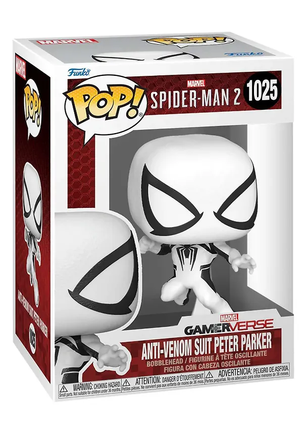 Фигурка Funko POP! Bobble Marvel Games Spider-Man 2 Anti-Venom Suit Peter Parker (1025) (Fun80327) 3118568 — 2