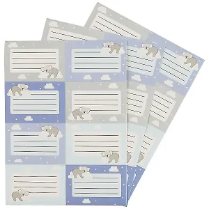 Наклейки для тетрадей 24шт "Коала"