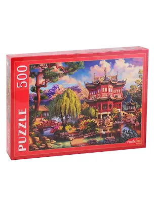 Пазл Восточная пагода у пруда ТМ Рыжий кот 500 элементов Ф500-5147 2798129