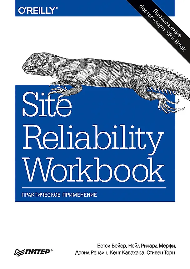 Книга Site Reliability Workbook: практическое применение (Бетси Бейер, Дэвид Рензин, Кент Кавахара, Стивен Торн, Нейл Ричард Мёрфи) — 1