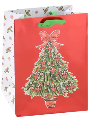 Пакет А5 23*18*10 "Елочка" Новый год, бум.мат 2928190