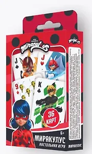Леди Баг. Настольная игра Миракулус (игральные карты)