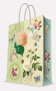 Пакет Феникс Бумажный Нежность 33*45,7*10,2см 40861