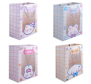 Пакет А4 32*26*12 "Sweet animals" дет., бум.мат.ламинат, ассорти