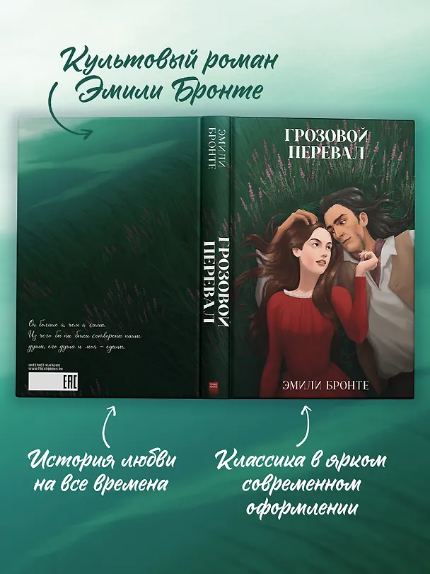 Книга Грозовой Перевал (Эмили Джейн Бронте) — 5