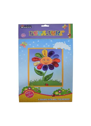 Набор для квиллинга Цветик-разноцветик (QW-7) (упаковка) 2412733