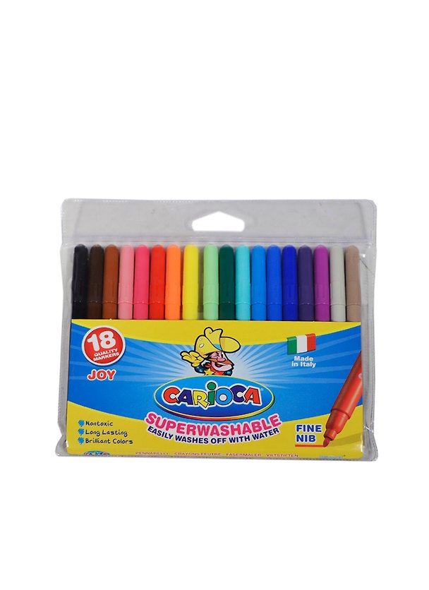 Фломастеры «Joy» Carioca, 18 цветов 231377 — 1