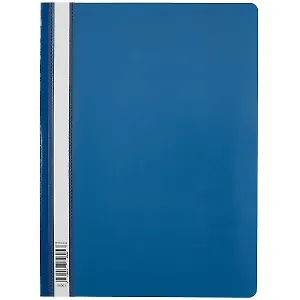 Папка-скоросшиватель А4 "Fizzy Classic" пластик, синий, Erich Krause