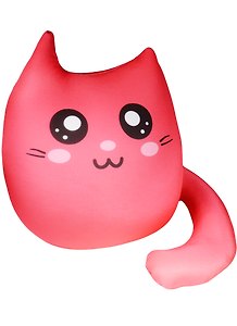 Игрушка-антистресс Котик 3 розовый (27х23) (ПТ- 4300842215)
