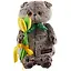 Игрушка мягкая Budi Basa, Басик с желтыми тюльпанами Ks25-138 — 2783876 — 1