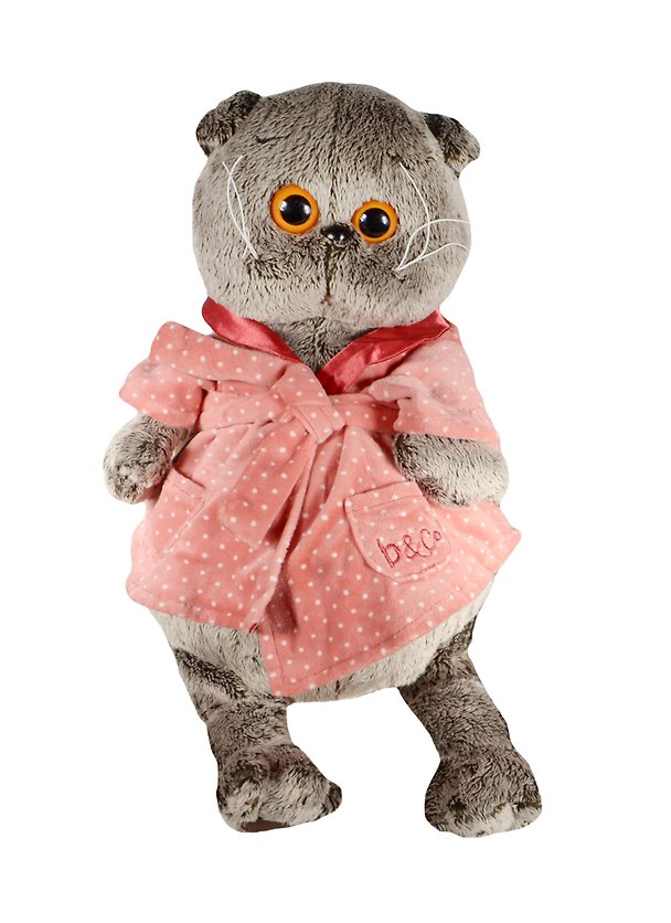 Игрушка мягкая Budi Basa, Басик в халате 30см 2500414 — 1