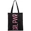 Сумка-шоппер Girl power черная, текстиль, 40см.*32см., с 2 ручками — 2758391 — 1