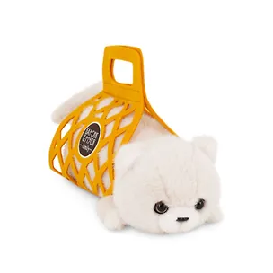 Мягкая игрушка Кот Барсик в сумке (35см) (белый) (2/34) (B1000/35) 3155673