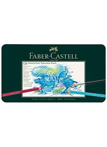 Карандаши акварельные художественные"Albrecht Durer", 120цв, метал. коробка, Faber-Castell