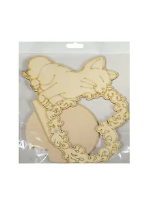 Фоторамка Котик (152269) (набор/3дет.) (дерево) (упаковка)