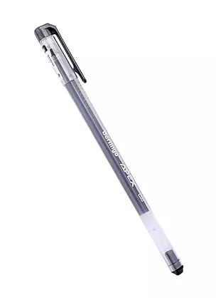 Ручка гелевая черная "Apex" 0,5мм, Berlingo — 2900852 — 1