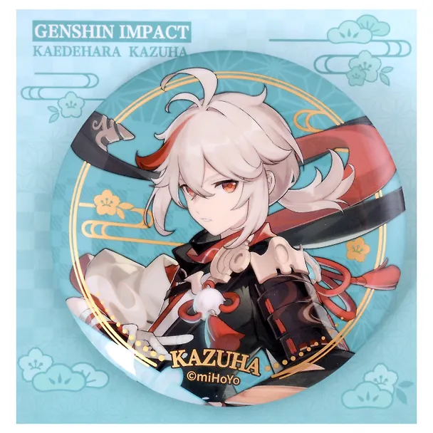 Значок Genshin Impact Inazuma Character Can Badge Kaedehara Kazuha 2986619 — 1