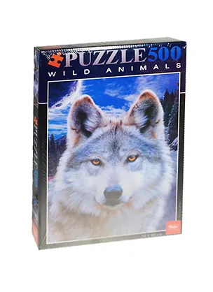 Пазлы 500 А2ф Волк (500П32_08264) (34х46см) (12-99л.) (Hatber) (коробка) 2473373