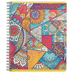 Тетрадь в клетку Academy Style, "Витраж", 96 листов, в ассортименте