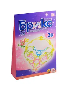 K.SH.Конструктор Брикс 3D Ваза (40 дет.) (68888) (5+) (Origami) (упаковка)