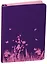 Ежедневник недат. А6 96л "СОФТ-ТАЧ" фиолетовый, мягк. переплет, блок розовый пастель, шелкография, ляссе, Escalada  — 244774 — 1