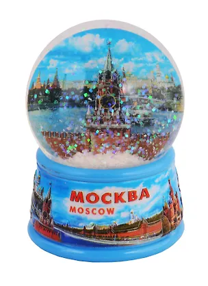 Шар пластиковый Москва. Спасская башня 65мм (095-65-21) 2760687