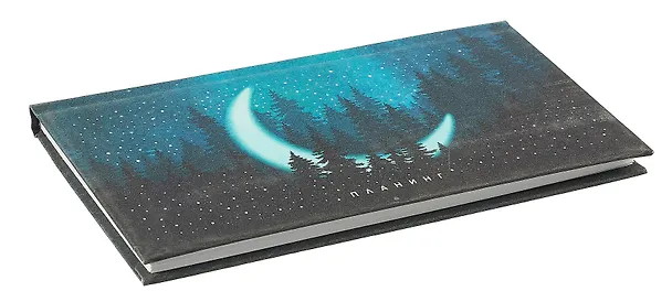 Планинг недатированный 64 листа, "Moonlight", карманный 3055591 — 2