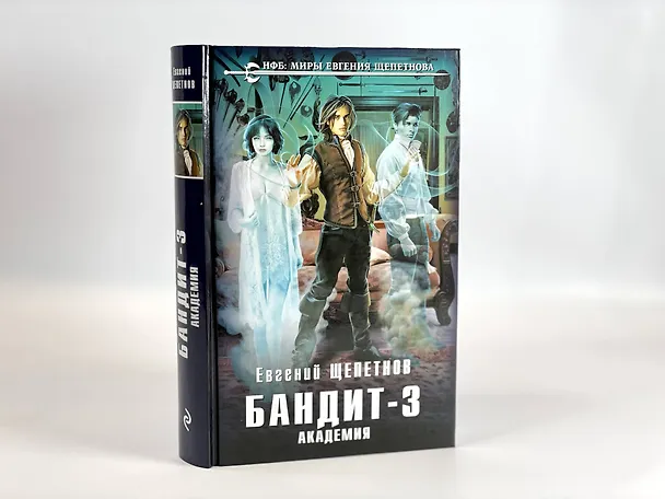 Книга Бандит-3. Академия (Евгений Щепетнов) — 9