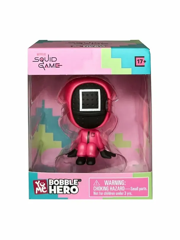 Фигурка с подвижной головой Squid Game, Охранник в маске, YuMe, (6х9х11), (10242) 3083488 — 2