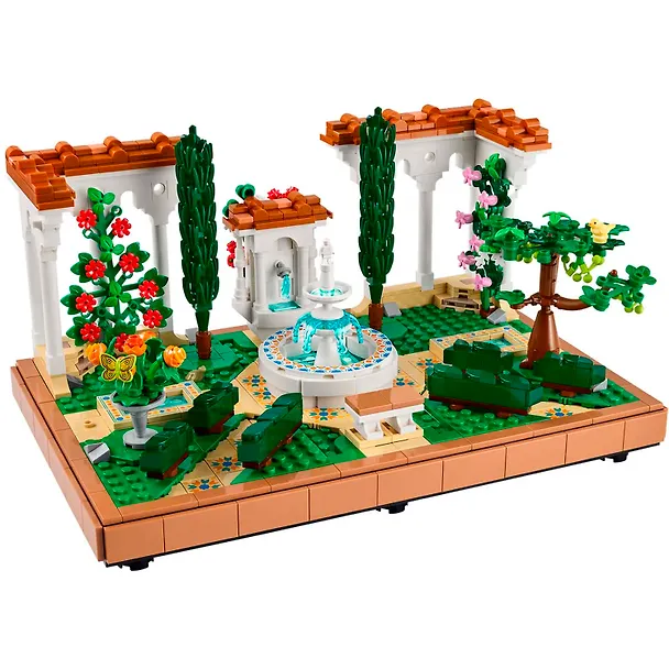 10359 Конструктор LEGO Icons Сад с фонтаном, 1302 деталей, возраст 18+ 3165433 — 7