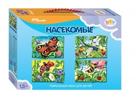 Пазл Step puzzle Напольный Насекомые 70106 309082 — 1