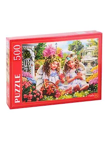 Пазл Два ангела в саду ТМ Рыжий кот 500 элементов Ф500-5140