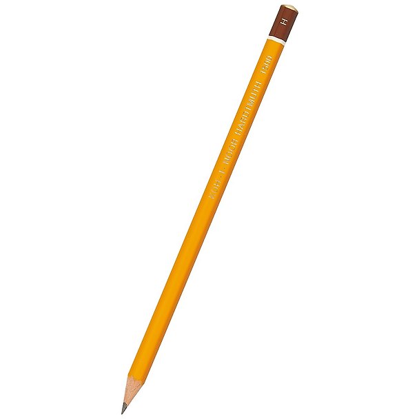 Карандаш чернографитный технический, Н, шестигранный, Koh-I-Noor 214198 — 1
