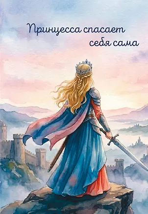 Принцесса спасает себя сама. Ежедневник недатированный (А5, 72 л.) 3177691