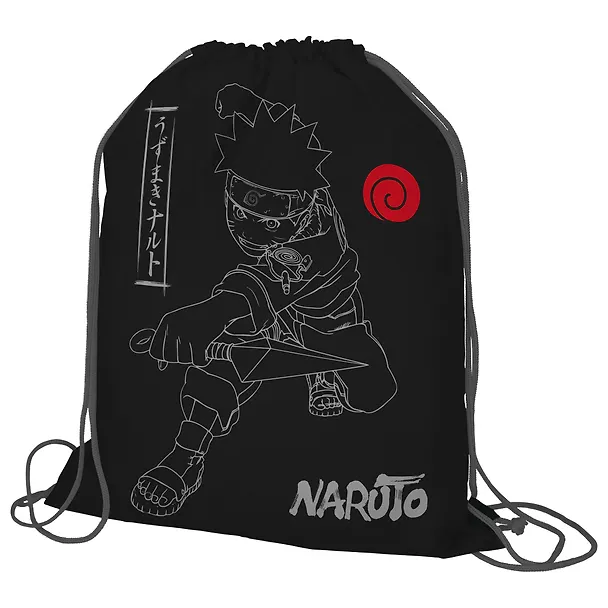 Мешок для сменной обуви "Naruto" 38*48, полиэстер 2980415 — 3